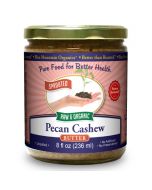 Pecan-Cashew Butter 8 oz, Sprouted, Organic