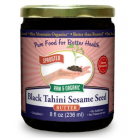 Black Sesame Seed Butter 16 oz, Sprouted, Organic