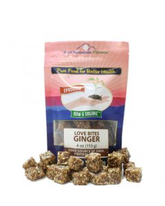 Ginger Love Bites 4 oz, Sprouted, Organic