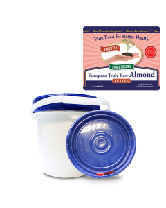 Almond Butter European Truly Raw 40 lb, Sprouted, Organic
