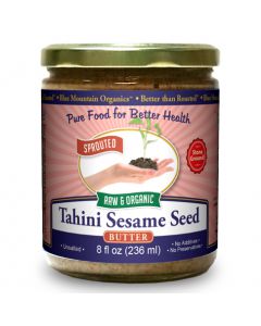 Tahini Sesame Seed Butter, Sprouted, Organic